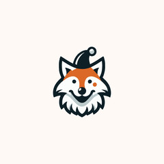 Fox clown logo