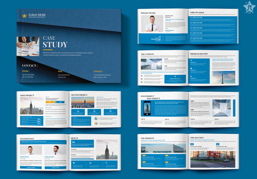 Case Study Brochure Layout