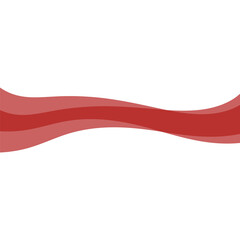 Middle Wave Line Abtract