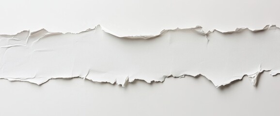 Ripped White Surface Texture