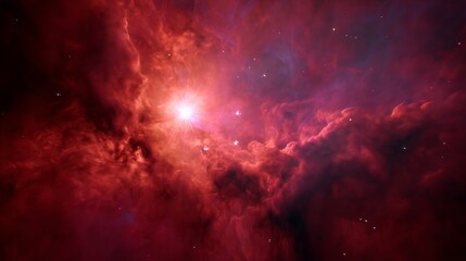 Naklejka premium Generic Glowing Nebula Moment Distance Cluster Faint