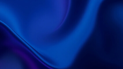 Ethereal Blue Abstract: Luxurious Gradient Flowing in Elegant Wavy Texture