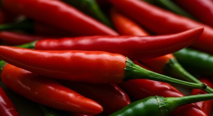 Fresh thai chili peppers