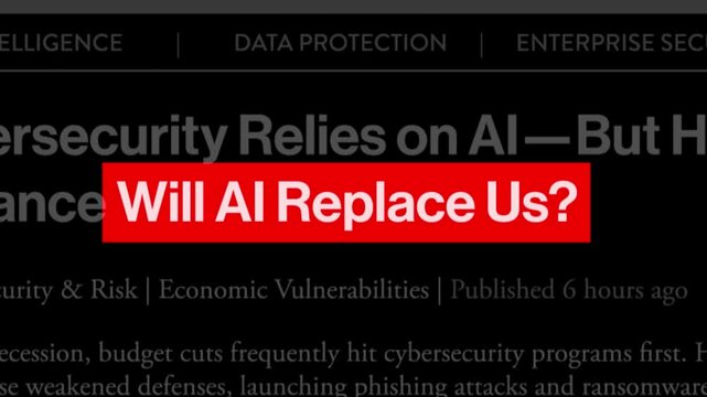 will ai replace us news article headline text animation 