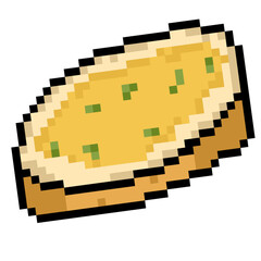 Pixel_Garlic Bread