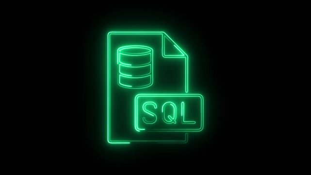 Neon Console Sql Icon Sql Images – Browse 19,558 Stock Photos, Vectors, and Video | Adobe Stock