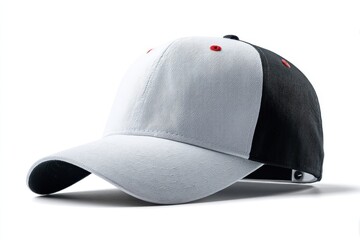 Stylish Two-Tone Baseball Cap:  A Modern and Versatile Accessory for Everyday Wear