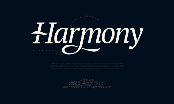 Classy Serif Script Font Vector for Editorial, Wedding and Branding Projects