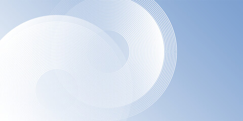 Fototapeta premium Background blue gradient modern background with circle elements. Digital technology design abstract simple modern background