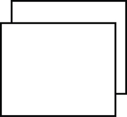 black and white photo frame design 