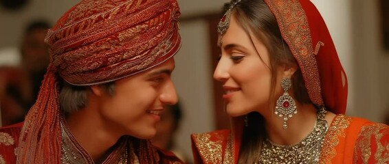 Marriage of an Indian couple