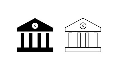 Banking Icon Set | Finance, Money, ATM, Loan, and Account Icons, bank icons set, money bank icon sets 