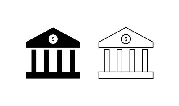 Banking Icon Set | Finance, Money, ATM, Loan, and Account Icons, bank icons set, money bank icon sets 