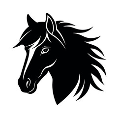 horse head silhouette