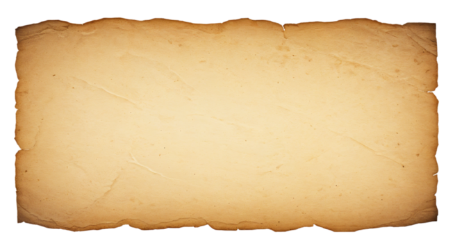 細長い古い紙片のテクスチャー