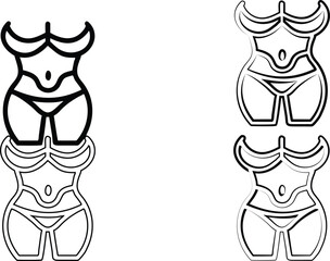 Minimalist line art, duffle bags, simple black and white sketches, cylindrical travel bags, iconic luggage designs, clean outlines, stylized handbags, repeating pattern, fashion accessories illustrati