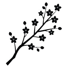 Golden Christmas bell vector illustration, a festive icon