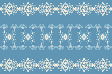 Floral,flowers, seamless, traditional ethnic, thai pattern, fabric pattern for textiles, rugs, wallpaper, clothing, sarong, batik, wrapping, embroidery, print, background, cover, illustration