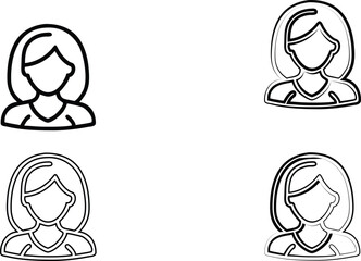 Simple geometric figures, minimalist human shapes, male and female symbols, bathroom sign icons, black and white line drawings, gender representation, stylized pictograms, abstract human forms, circul