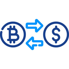 Bitcoin Exchange Icon