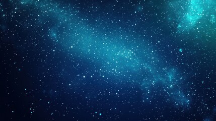 Naklejka premium Deep space showing the milky way galaxy with billions of stars and nebulas forming a breathtaking cosmic landscape, perfect for space exploration and astronomy projects