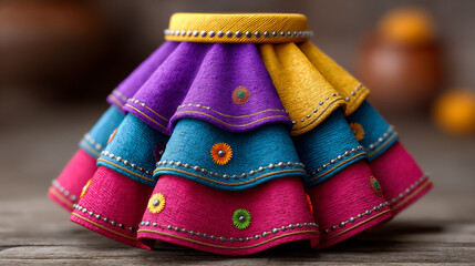 mirror work ghagra choli