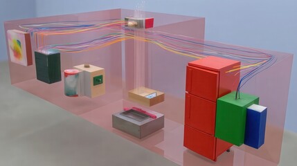 a exploded view of a blazor.