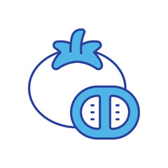 Tomato icon vector stock illustration