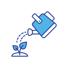Watering Can icon vector stock illustration