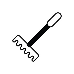 Haystack icon vector stock illustration