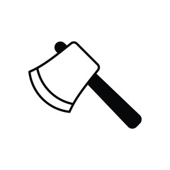 Axe icon vector stock illustration