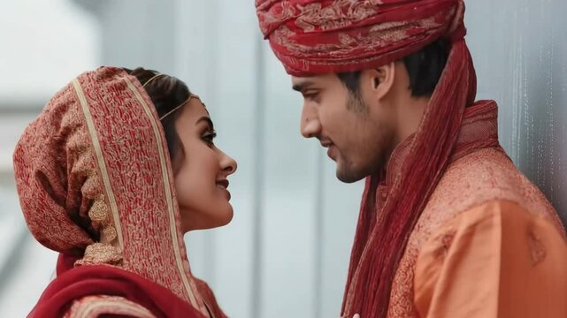 Marriage of an Indian couple