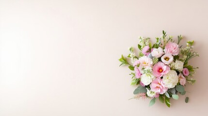 Delicate pastel floral arrangement (2)