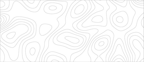 Topographic map background. silver line topography maount map contour background. Topographic wavy pattern design and Geographic Mountain terrain. Vector seamless topography line map.