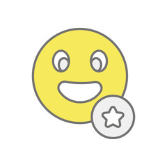 Impressive icon vector stock illustration