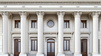 Obraz premium Classic, stately building facade