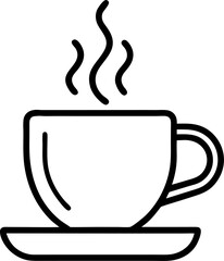 Coffee Glass Icon is a sleek and modern design perfect for cafes, coffee shops, and beverage-focused apps