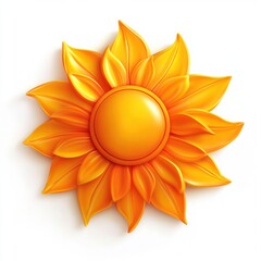 sun and flower