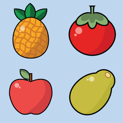 fruit vector