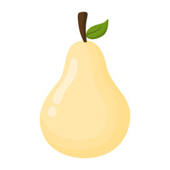 Fresh Pear Fruit Illustration