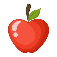 Fresh Apple Fruit Illustration