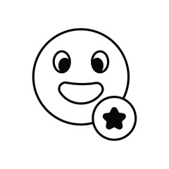 Impressive icon vector stock illustration