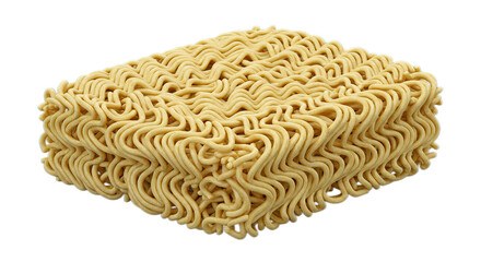 uncooked dry noodles isolated on white transparent background PNG