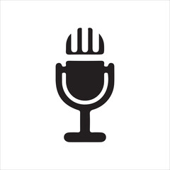 hand holding microphone