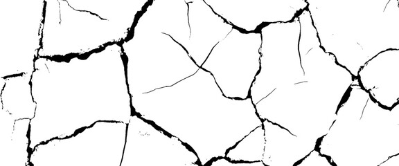 Vector new style earthquake isolated on white background