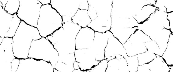 Vector detail of cracked texture.