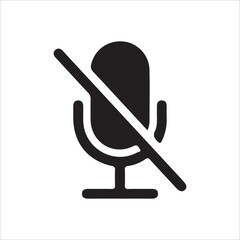 microphone icon on metal internet button