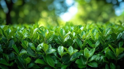 Obraz premium Lush green foliage