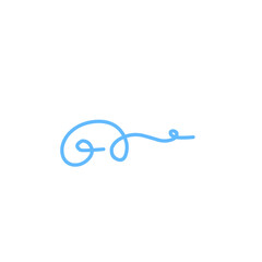 vibrant blue swirl abstract lines