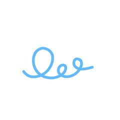 vibrant blue swirl abstract lines